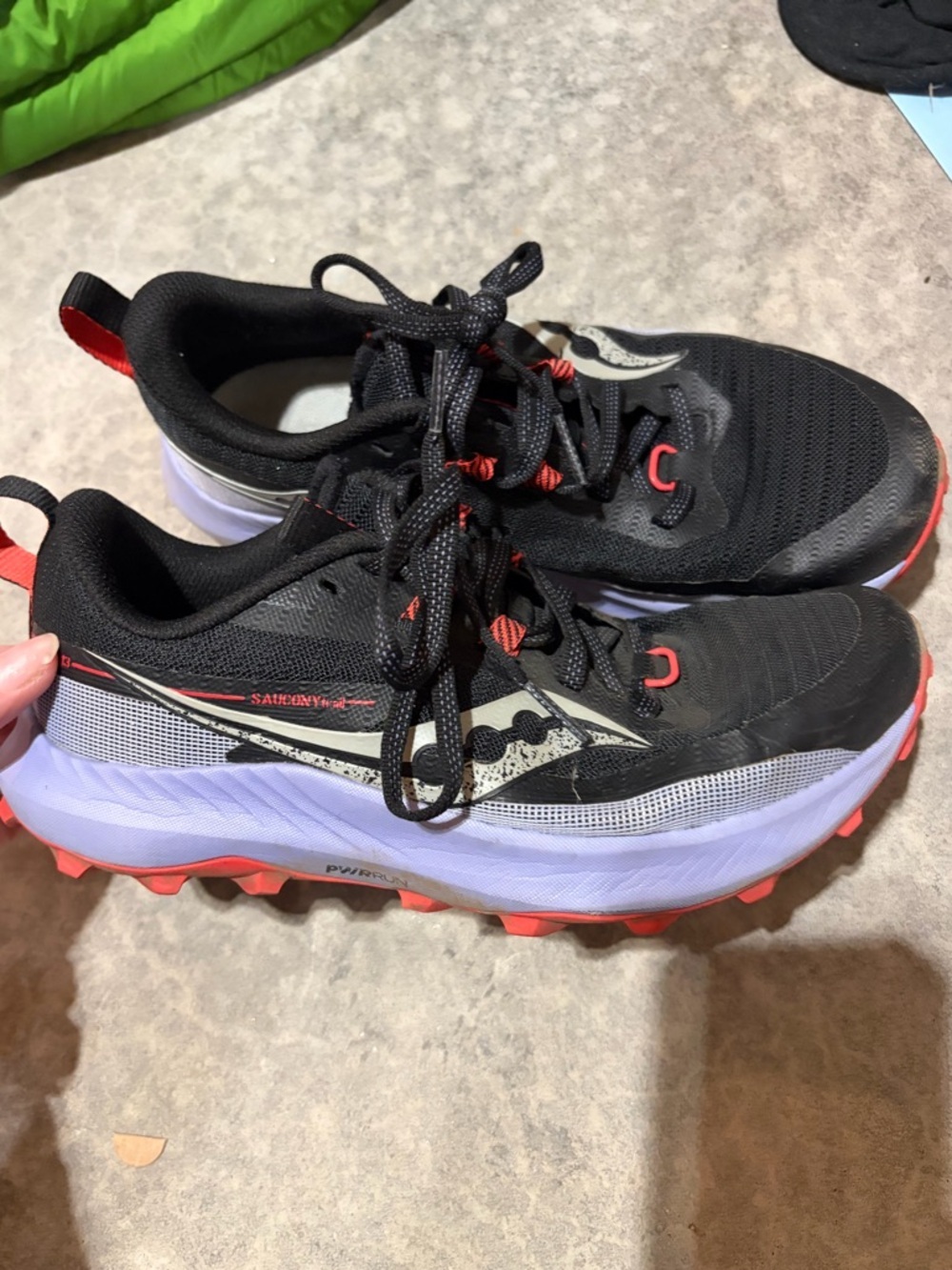Saucony Women's Peregrine 13 Trail Running Shoe, Finesse Black